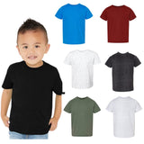 RADYAN® Toddler Fine Jersey Crewneck Short Sleeve Tee - 3321