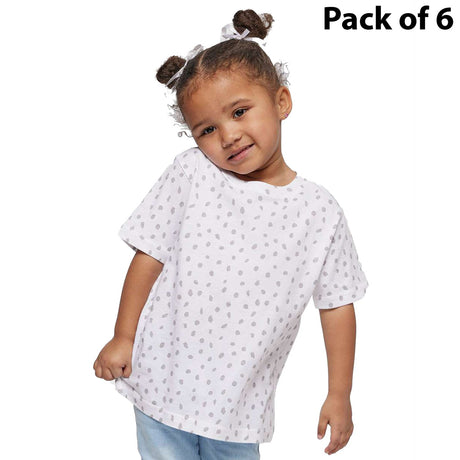 Rabbit Skins® Toddler Fine Jersey Tee, Soft Cotton Short Sleeve T-Shirt - 3321