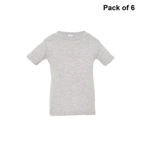 Rabbit Skins® Infant Short Sleeve Crew Neck Fine Jersey Tee