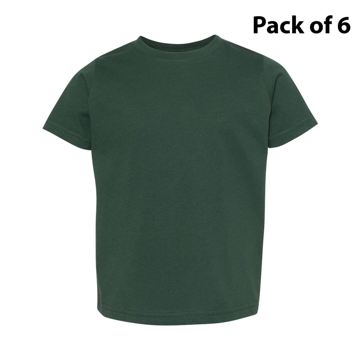 RADYAN® Crewneck Toddler Fine Jersey Tee - 3321