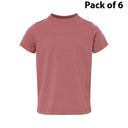 RADYAN® Toddler Fine Jersey Crewneck Short Sleeve Tee