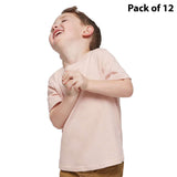 RADYAN® Toddler Fine Jersey Tee, Soft Cotton Short Sleeve T-Shirt - 3321