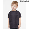 RADYAN® Toddler Fine Jersey Tee, Soft Cotton Short Sleeve T-Shirt - 3321