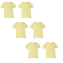RADYAN® Toddler Fine Jersey Crew Neck Short Sleeve Tee