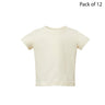RADYAN® Infant Short Sleeve Crew Neck Fine Jersey Tee