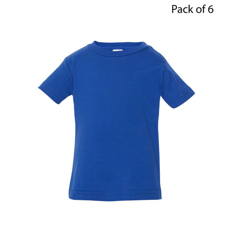 Rabbit Skins® Infant Short Sleeve Crew Neck Fine Jersey Tee