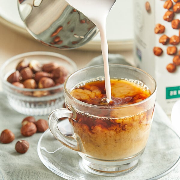 Elmhurst 32 fl. oz. Unsweetened Milked Hazelnuts - 6/Case