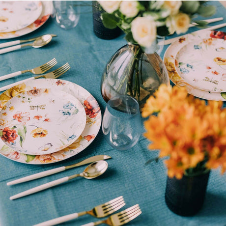 Earthtrends Aviv Design Paper Plates Combo Set 16/16