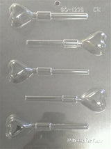 Deep Heart Sucker Chocolate Mold