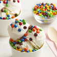 Chocolate Rainbow Mini Gems Topping 15 lb.