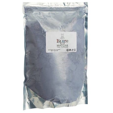 Wild Hibiscus b'Lure Butterfly Pea Flower Blue Matcha Tea Powder 2.2 lb. (1 kg)