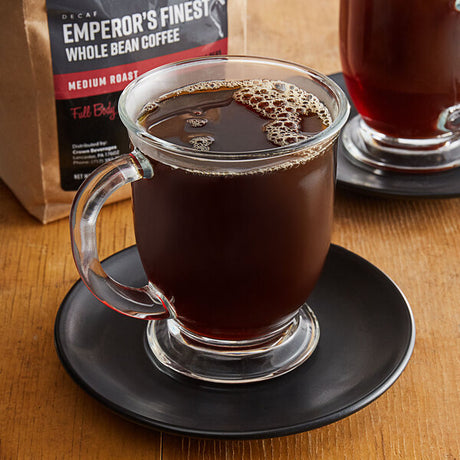 Crown Beverages Emperor's Finest Whole Bean Decaf Coffee 2 lb.