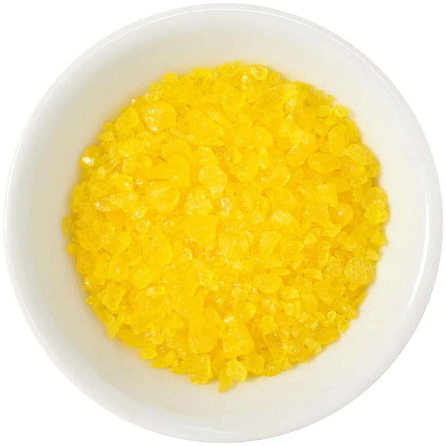 DecoPac Lemon Crushed Candy Bits, Sugar Decorations For Cakes, Toppings, Cupcakes, and Drinks, Yellow, 16oz Pack