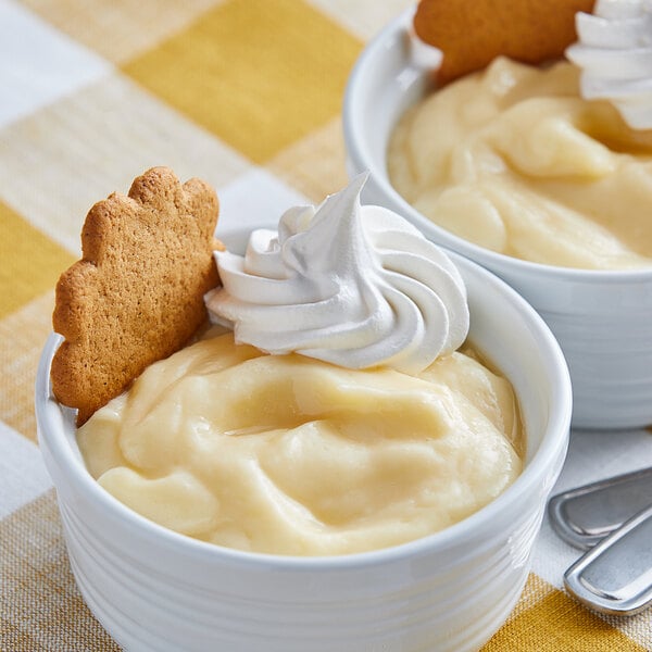 LeGout 24 oz. Instant Vanilla Cream Pudding - 12/Case