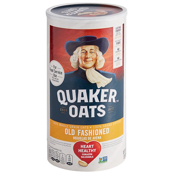 Quaker 42 oz. Old Fashioned Rolled Oats - 12/Case