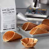 Carnival King Vanilla Waffle Cone Mix 5 lb. Bag - 6/Case