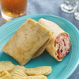 Father Sam's Bakery 12" Light Sun Dried Tomato Tortillas - 72/Case