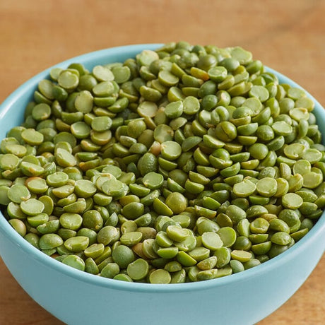 Organic Dried Green Split Peas - 25 lb.
