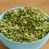Organic Dried Green Split Peas - 25 lb.