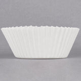 White Fluted Baking Cups - Standard Size 2" x 1 1/4"