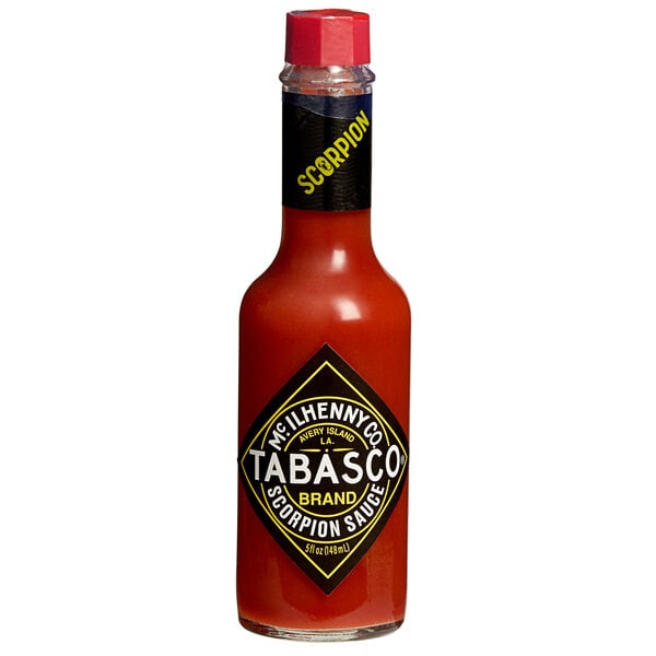 TABASCO® 5 fl. oz. Scorpion Hot Sauce - 12/Case
