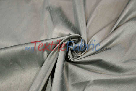 Faux Silk Polyester Dupioni Fabric - Solid Texture, 54" Width, Multiple Colors (Yards, Bolts, Sample Swatch)