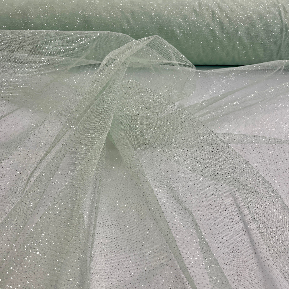 Glitter Mesh Fabric 60" Wide Sparkle Net
