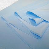 Round Polyester Tablecloth 108" Baby Blue