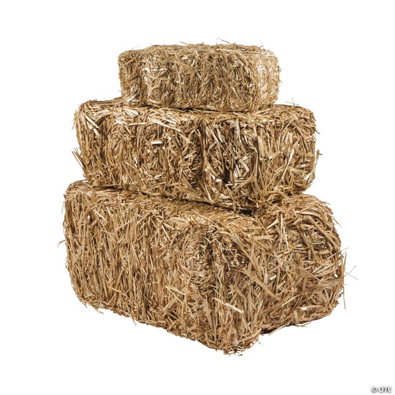 20" x 8" FloraCraft ® Decorative Straw Hay Bale Block