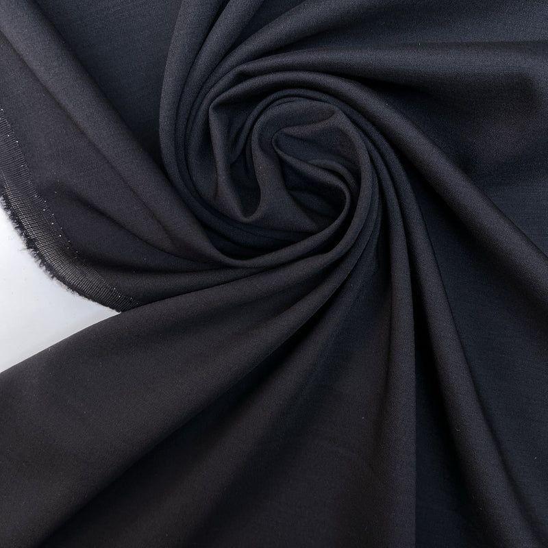 Blue Wool Twill Suit Fabric