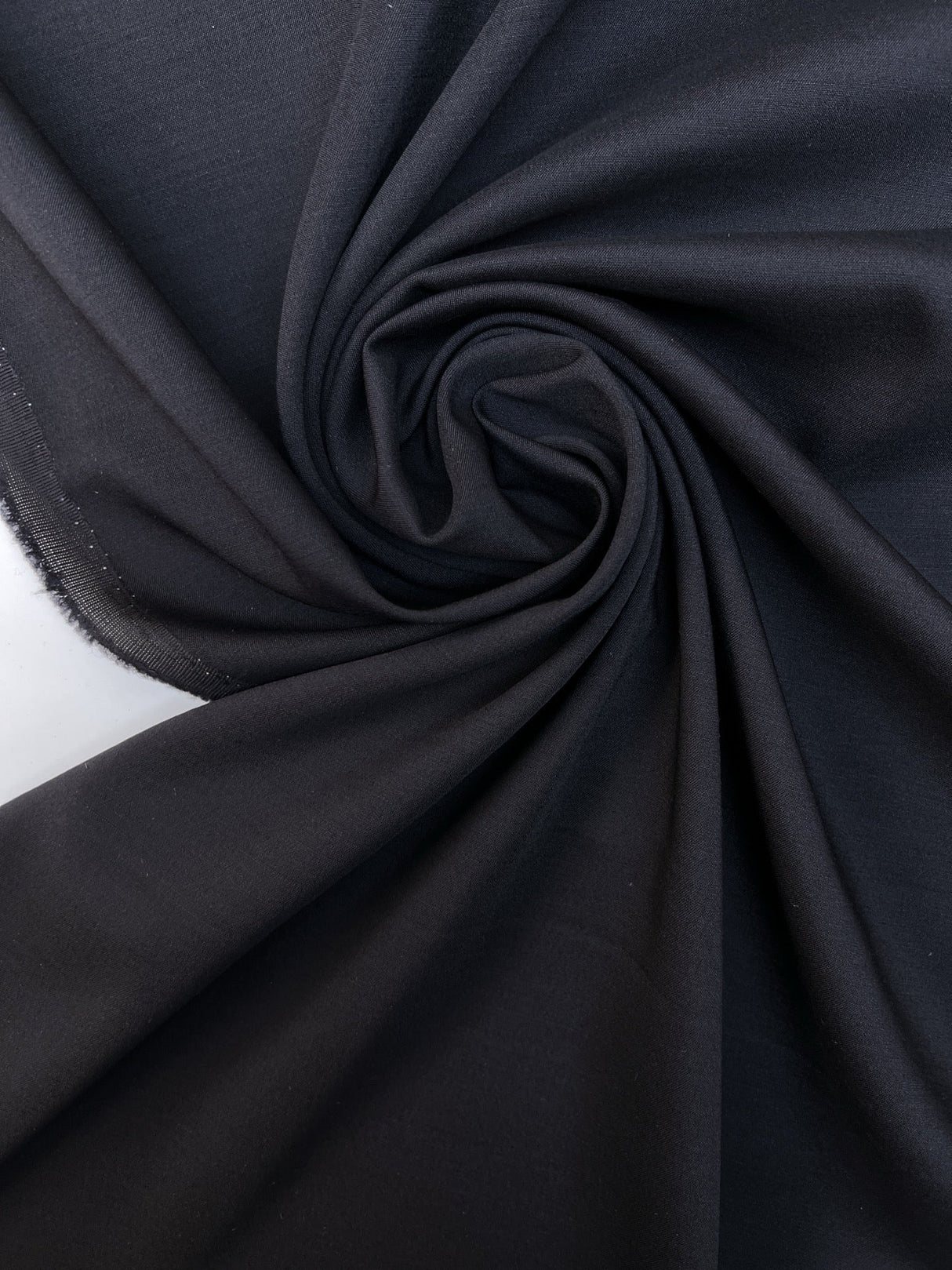 Blue Wool Twill Suit Fabric