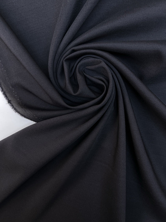 Blue Wool Twill Suit Fabric