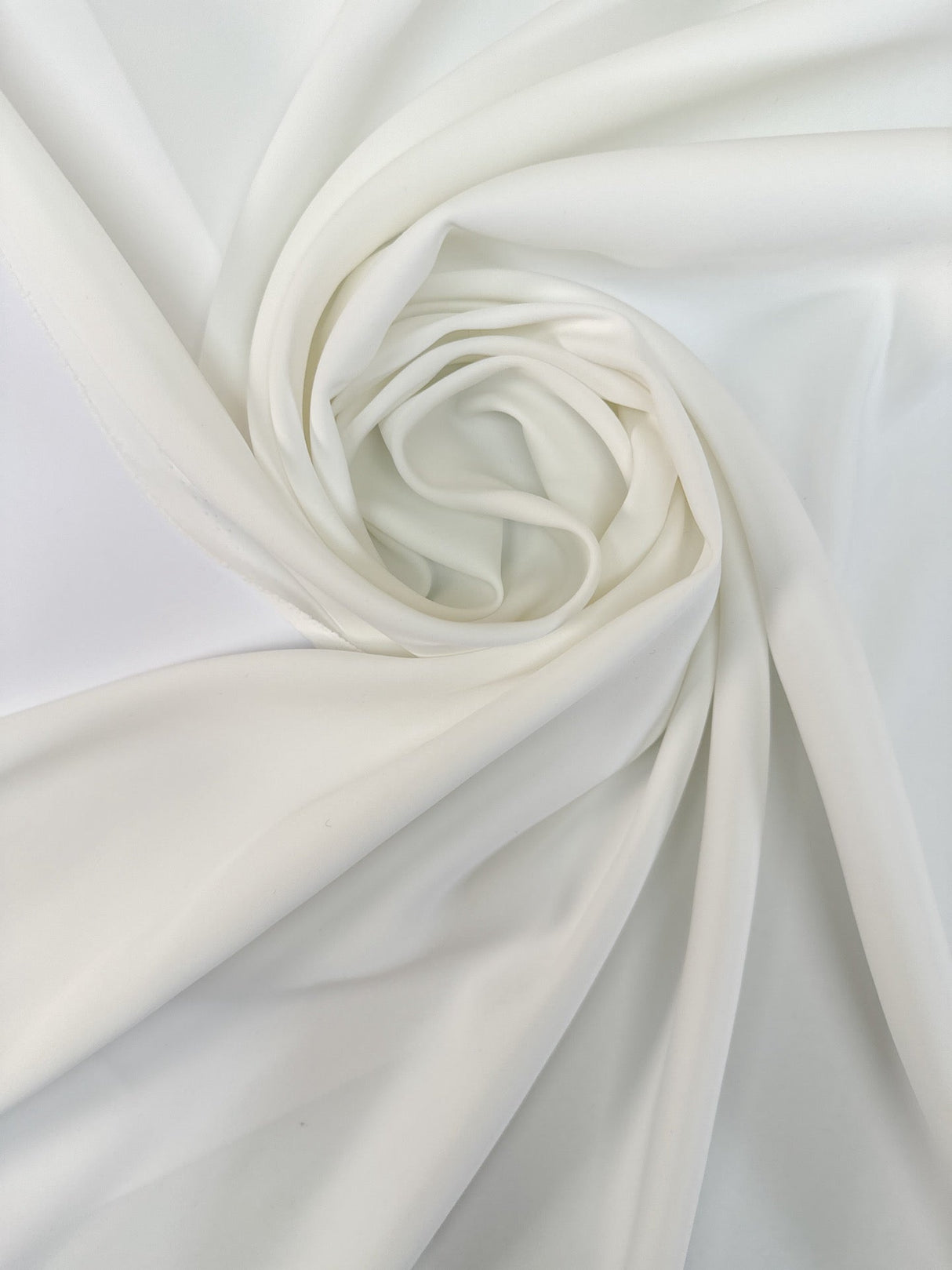 White Polyester Suit Woven