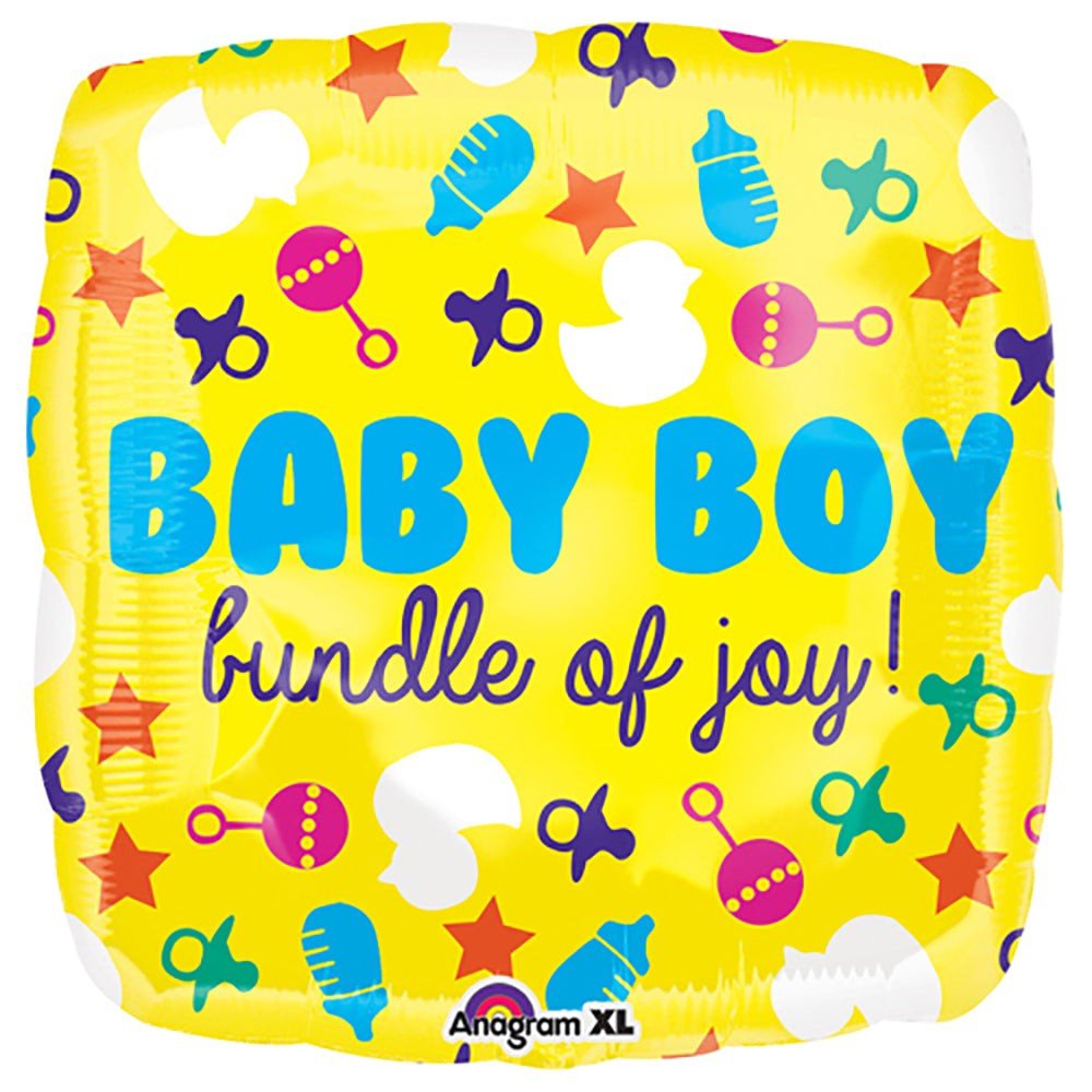 Baby Boy Icons Foil Balloon