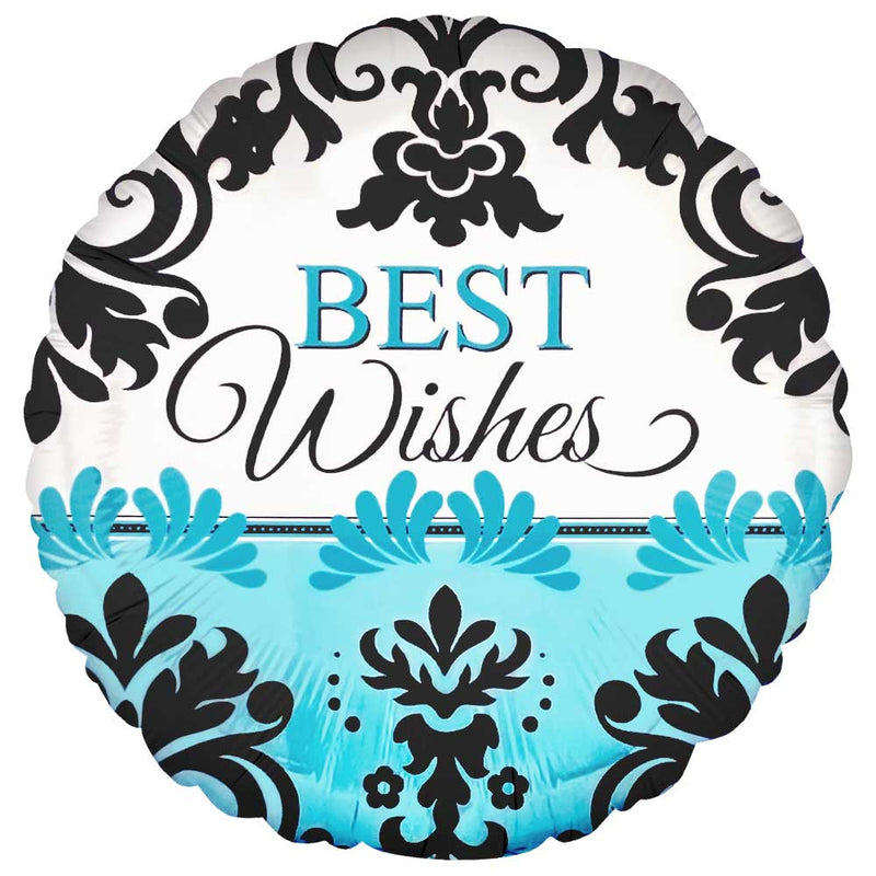 Foil Balloon Best Wishes 21 Inch
