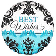 Foil Balloon Best Wishes 21 Inch