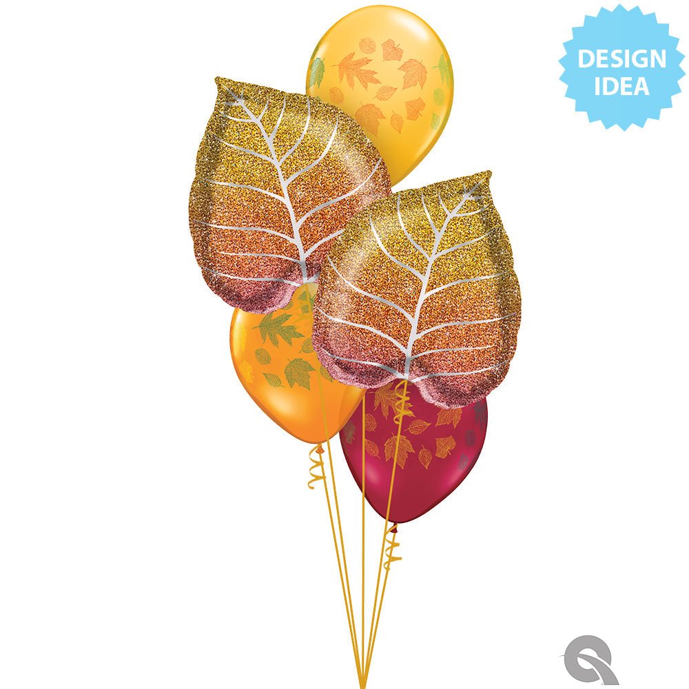 Fall Leaf Foil Balloon 21 Inch