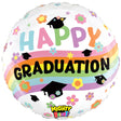 Graduation Balloon Pastel Rainbow 21 Inch