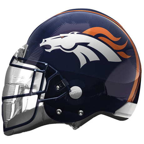 Foil Balloon Denver Broncos Helmet 21 Inch