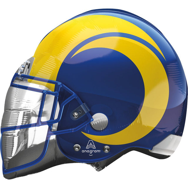 Foil Balloon Los Angeles Rams Helmet
