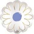 Foil Balloon Satin Purple Daisy 21 Inch