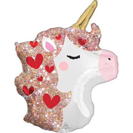 Foil Balloon Unicorn Sparkles 21 Inch