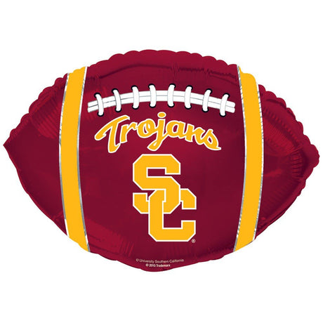 Football Foil Balloon USC Trojans 21 Inch