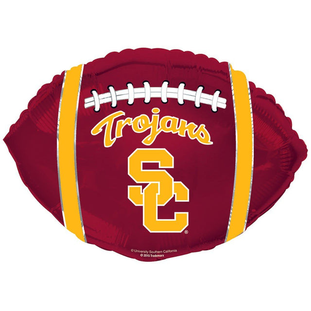 Football Foil Balloon USC Trojans 21 Inch