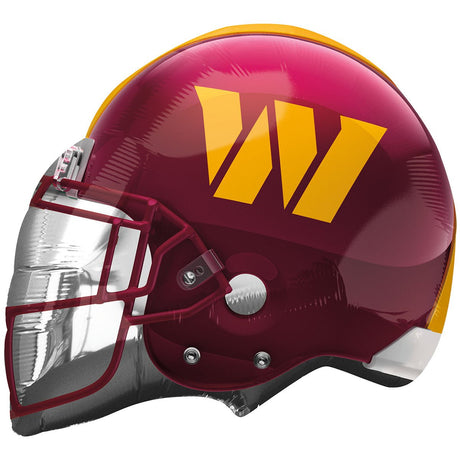 Foil Balloon Washington Commanders Helmet
