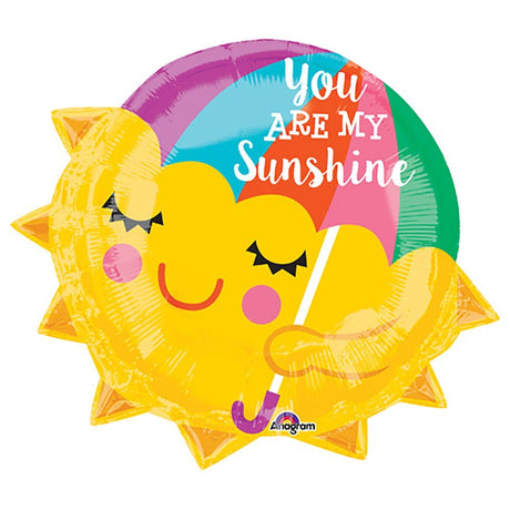 Foil Balloon You Are My Sunshine 21"