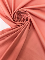 Pink Viscose Elastane Plain Woven