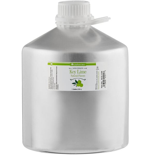 LorAnn Oils 1 Gallon All-Natural Key Lime Super Strength Flavor
