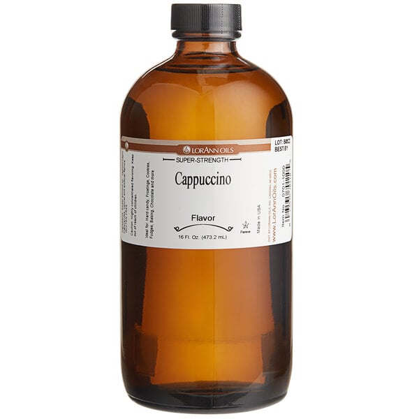LorAnn Oils 16 fl. oz. Cappuccino Super Strength Flavor