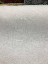 Gardenia Winter White Woven Drapery Fabric - Winter White, Woven, 57" Width (1 Yard)